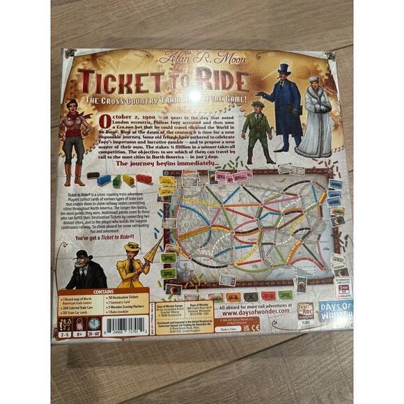 TICKET TO RIDE BOARD GAME NEW - Picture 3 of 3